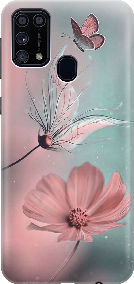 Силиконовый чехол на Samsung Galaxy M31 с принтом "Бабочка и цветы", Голубой;розовый, 4665
Силиконовый чехол на Samsung Galaxy M31 с принтом "Бабочка и цветы", Голубой;розовый, 4665