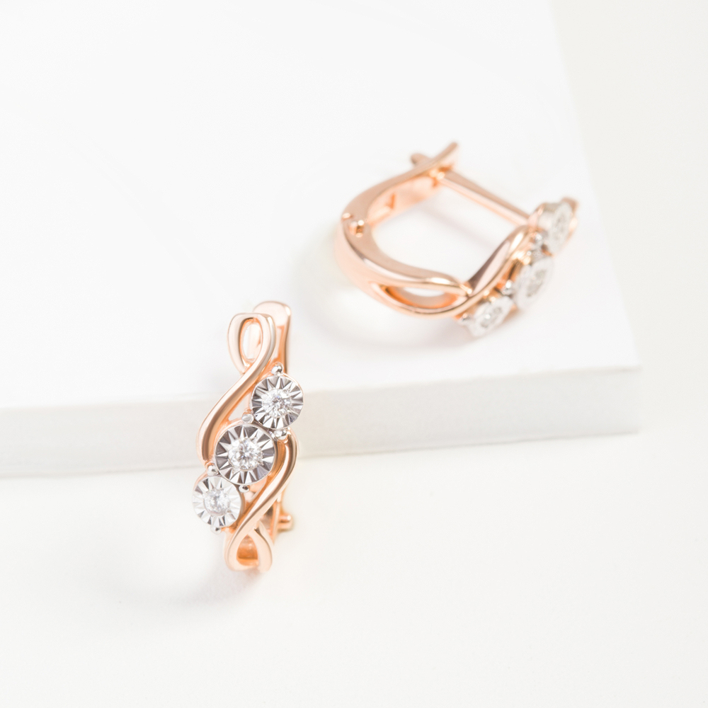 Серьги из красного золота с бриллиантом НАШЕ ЗОЛОТО ЫЗ5-2240-103И1-2К, ЫЗ5-2240-103И1-2К
Серьги из красного золота с бриллиантом НАШЕ ЗОЛОТО ЫЗ5-2240-103И1-2К, ЫЗ5-2240-103И1-2К