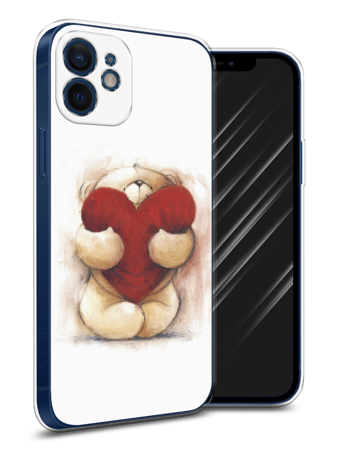 Чехол Awog на Apple iPhone 12 mini / Айфон 12 mini "Мишка с сердцем 1", Разноцветный, 12650-6
Чехол Awog на Apple iPhone 12 mini / Айфон 12 mini "Мишка с сердцем 1", Разноцветный, 12650-6