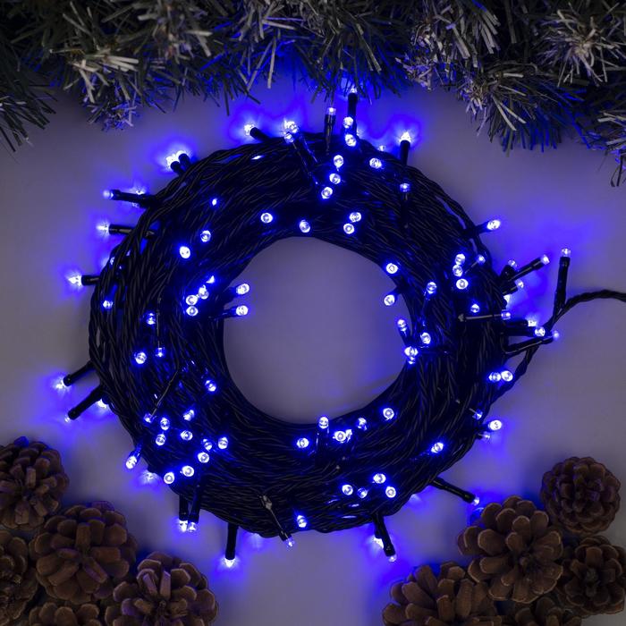 Гирлянда Клип-лайт 100 м, IP44, УМС, темная нить, 1000 LED, свечение синее, 8 режимов, 2
Гирлянда Клип-лайт 100 м, IP44, УМС, темная нить, 1000 LED, свечение синее, 8 режимов, 2