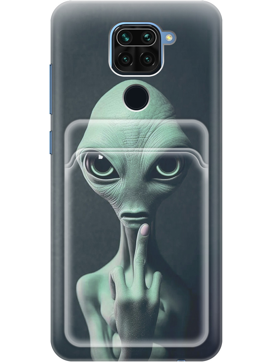 Силиконовый чехол на Xiaomi Redmi Note 9 с рисунком "Инопланетянин", Зеленый;синий;черный, 20012074
Силиконовый чехол на Xiaomi Redmi Note 9 с рисунком "Инопланетянин", Зеленый;синий;черный, 20012074