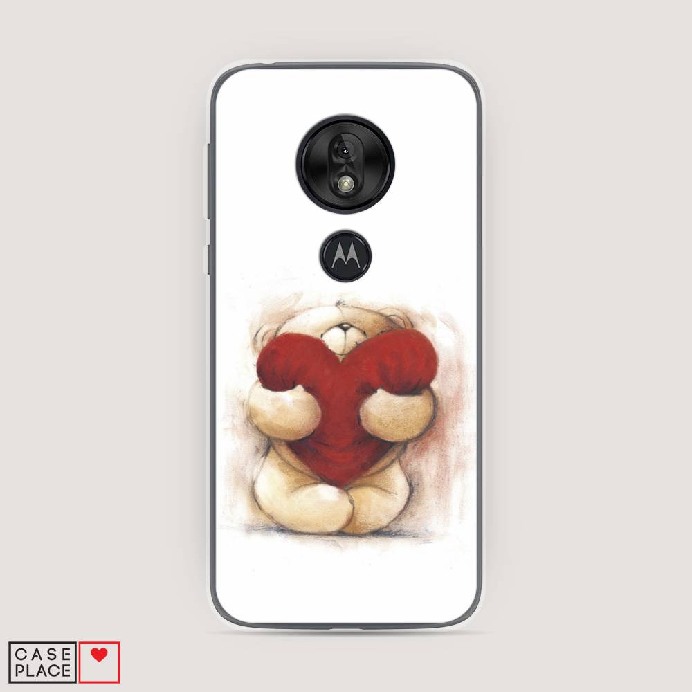 Чехол Awog на Motorola Moto G7 Play / Моторола Мото G7 Плэй "Мишка с сердцем 1", Разноцветный, 241250-6
Чехол Awog на Motorola Moto G7 Play / Моторола Мото G7 Плэй "Мишка с сердцем 1", Разноцветный, 241250-6