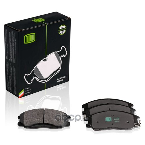 фото Колодки торм. диск. перед. для а/м ssangyong actyon (05-) (pf 1701) trialli pf1701