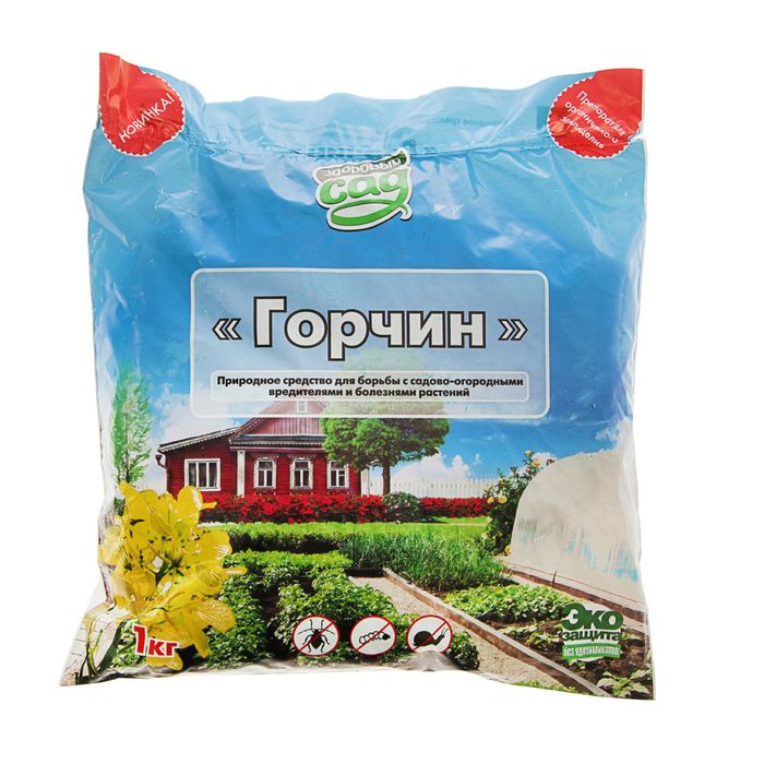 Средство для борьбы с вредителями и обеззараживания грунта "Здоровый сад", "Горчин", 1 кг
Средство для борьбы с вредителями и обеззараживания грунта "Здоровый сад", "Горчин", 1 кг