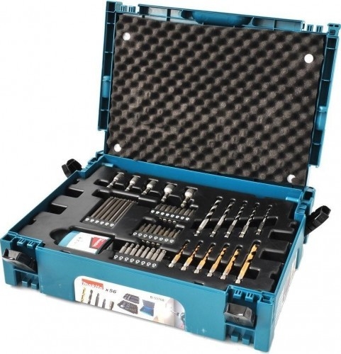 Набор сверл и бит Makita по дереву / металлу 56шт B-53768 
Набор сверл и бит Makita по дереву / металлу 56шт B-53768