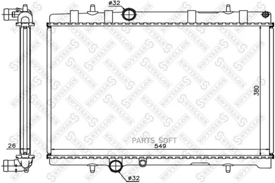 STELLOX 10-26122-SX_радиатор системы охлаждения!\ Peugeot 407, Citroen C5 1.6-2.2 04> 1шт
STELLOX 10-26122-SX_радиатор системы охлаждения!\ Peugeot 407, Citroen C5 1.6-2.2 04> 1шт