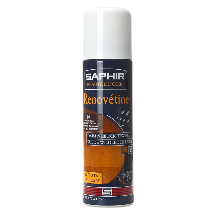 Восстановитель цвета для обуви Saphir RENOVETINE DAIM NUBUCK SUEDE бордовый 200 мл, RENOVETINE DAIM NUBUCK SUEDE
Восстановитель цвета для обуви Saphir RENOVETINE DAIM NUBUCK SUEDE бордовый 200 мл, RENOVETINE DAIM NUBUCK SUEDE