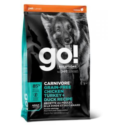 Сухой корм для взрослых собак Go! Carnivore GF индейка, курица, лосось и утка, 1,59 кг
Сухой корм для взрослых собак Go! Carnivore GF индейка, курица, лосось и утка, 1,59 кг