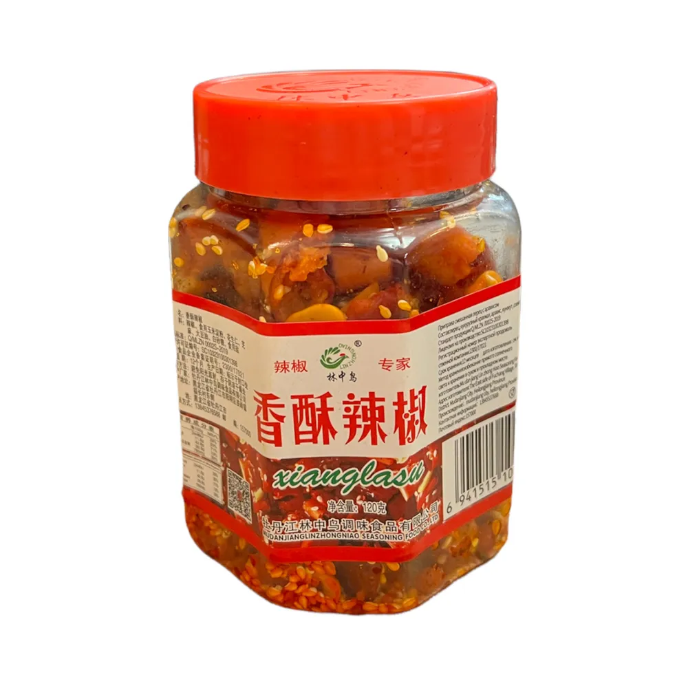 Острые снэки Linzhongniao смешанный перец с арахисом и кунжутом 150 гр., перец с арахисом
Острые снэки Linzhongniao смешанный перец с арахисом и кунжутом 150 гр., перец с арахисом