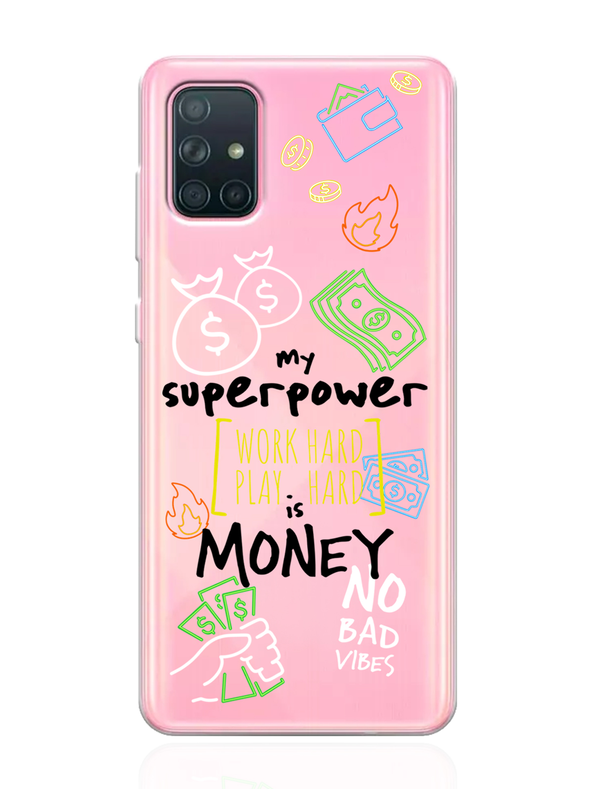 Чехол MustHaveCase для Samsung Galaxy A71 My Superpower is Money прозрачный, Samsung Galaxy A71 My Superpower is Money
Чехол MustHaveCase для Samsung Galaxy A71 My Superpower is Money прозрачный, Samsung Galaxy A71 My Superpower is Money