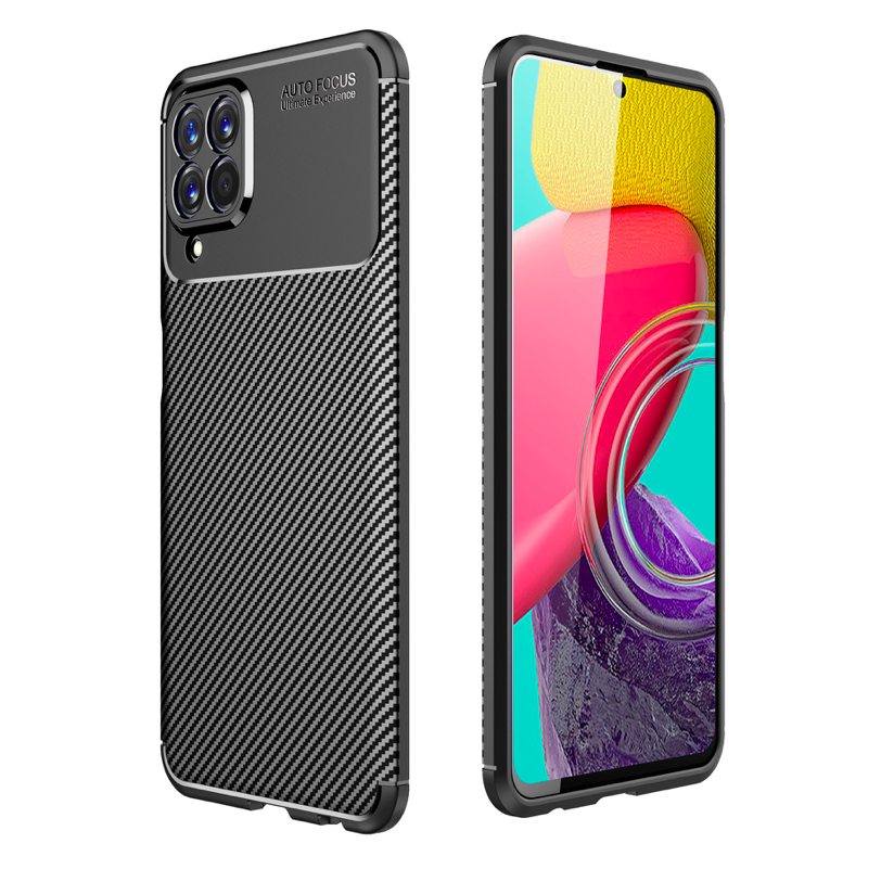 Чехол-бампер MyPads Sotto il Carbonio для Samsung Galaxy M53 из силикона с матовой отделко, Черный
Чехол-бампер MyPads Sotto il Carbonio для Samsung Galaxy M53 из силикона с матовой отделко, Черный