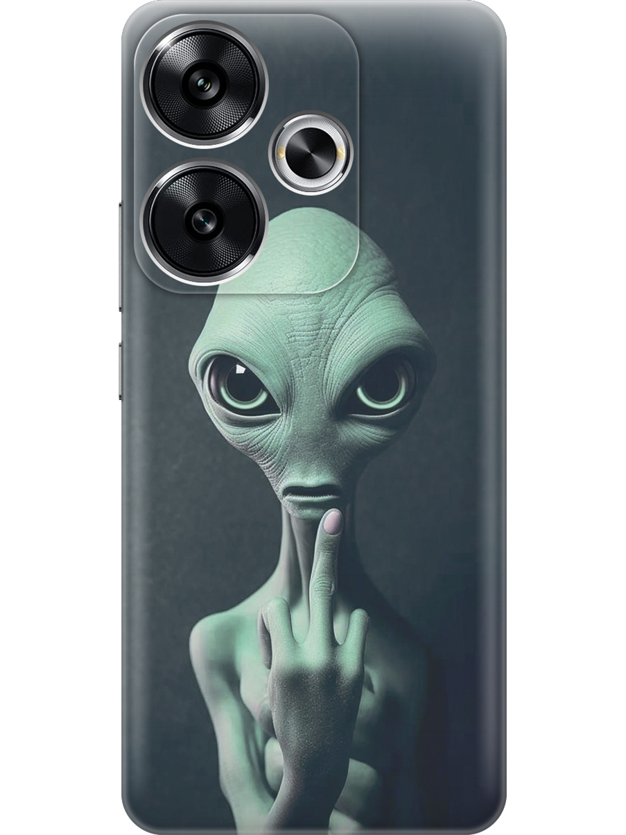 Силиконовый чехол на Xiaomi Redmi Turbo 3 / Poco F6 с принтом "Инопланетянин", Прозрачный;зеленый;синий;черный, 783980813
Силиконовый чехол на Xiaomi Redmi Turbo 3 / Poco F6 с принтом "Инопланетянин", Прозрачный;зеленый;синий;черный, 783980813