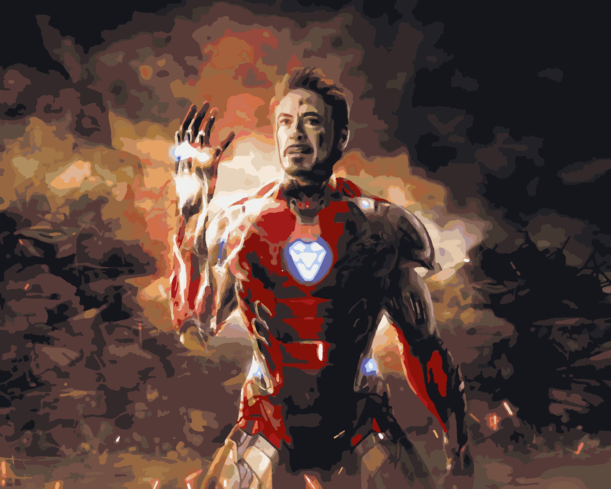 Картина по номерам Красиво Красим Тони Старк, 40 х 50 см, Тони Старк 
Картина по номерам Красиво Красим Тони Старк, 40 х 50 см, Тони Старк