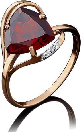 Кольцо из золота р. 19 PLATINA jewelry 01-4778-00-210-1110-46, гранат\фианит, 01-4778-00-210-1110-46
Кольцо из золота р. 19 PLATINA jewelry 01-4778-00-210-1110-46, гранат\фианит, 01-4778-00-210-1110-46
