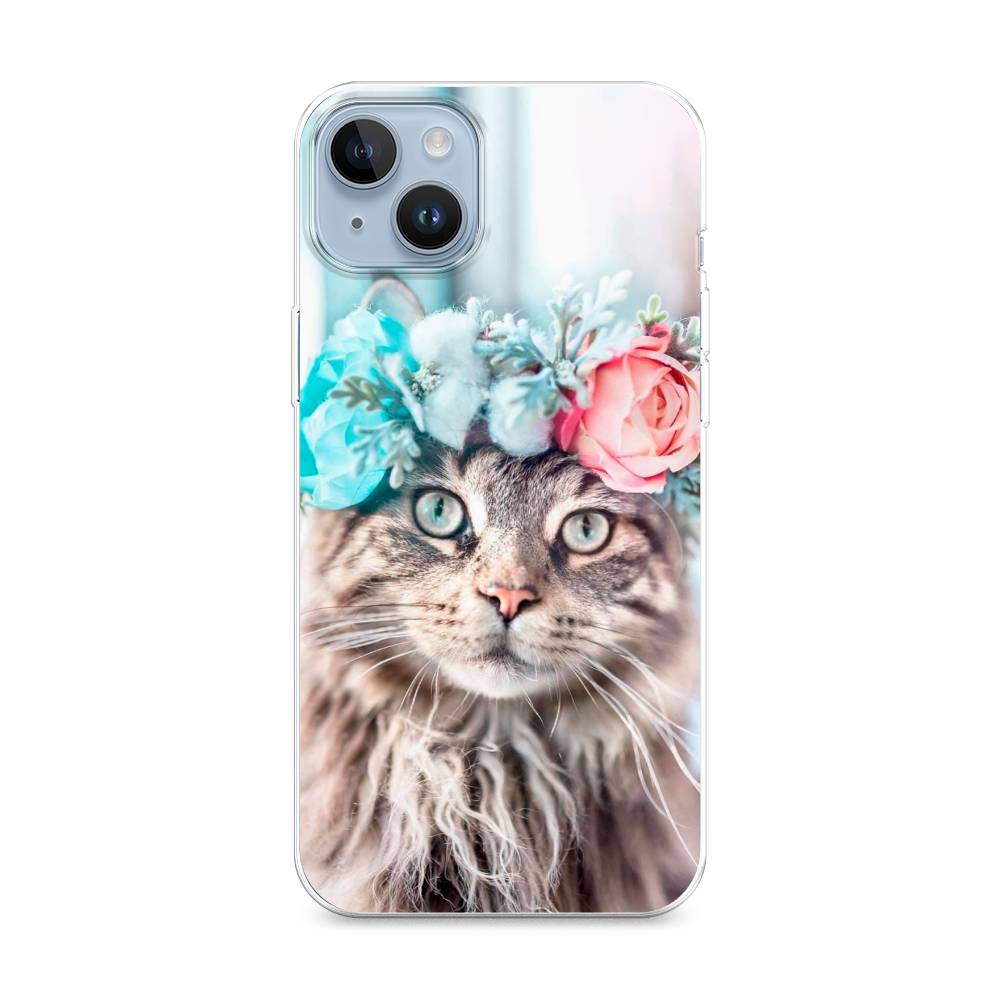 Чехол Awog на Apple iPhone 14 Plus / Айфон 14 Плюс "Кот в венке", Разноцветный, 15350-2
Чехол Awog на Apple iPhone 14 Plus / Айфон 14 Плюс "Кот в венке", Разноцветный, 15350-2