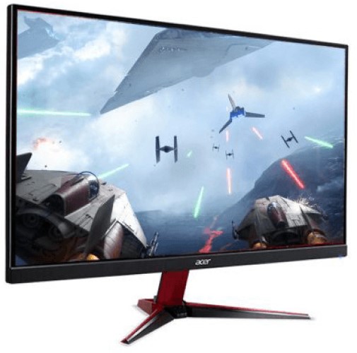 фото Монитор acer gaming nitro vg252qxbmiipx black/red