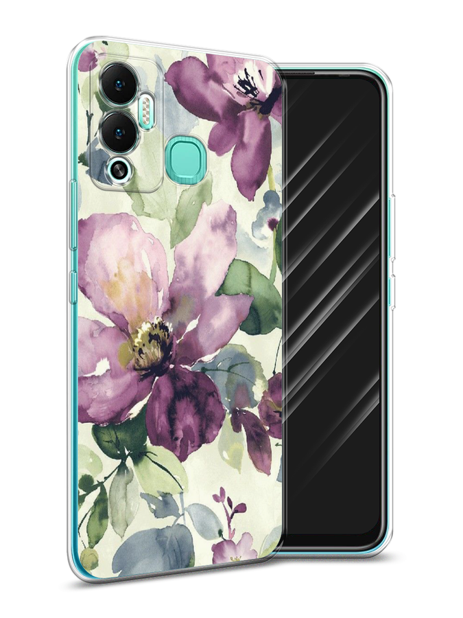 Чехол Awog на Infinix Hot 12 Play "Сиреневые цветы-акварель", Разноцветный, 3101750-10
Чехол Awog на Infinix Hot 12 Play "Сиреневые цветы-акварель", Разноцветный, 3101750-10