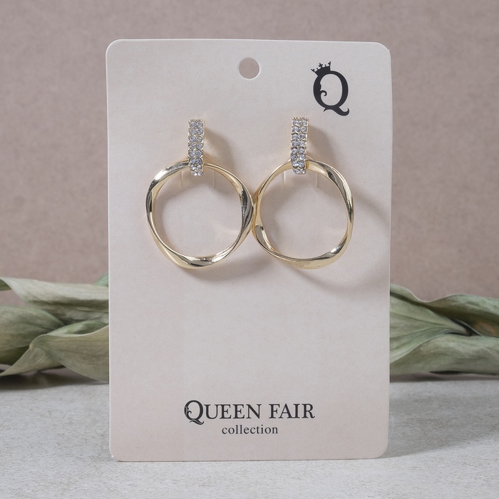 Серьги подвески из бижутерного сплава Queen Fair со стразами, Повод, стразы, со стразами, Повод
Серьги подвески из бижутерного сплава Queen Fair со стразами, Повод, стразы, со стразами, Повод