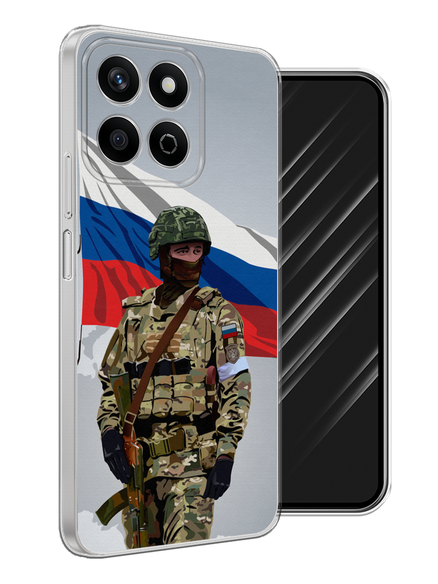 Чехол Awog на Honor X7c "Солдат с флагом", Белый;синий;красный;зеленый, 6125250-1
Чехол Awog на Honor X7c "Солдат с флагом", Белый;синий;красный;зеленый, 6125250-1