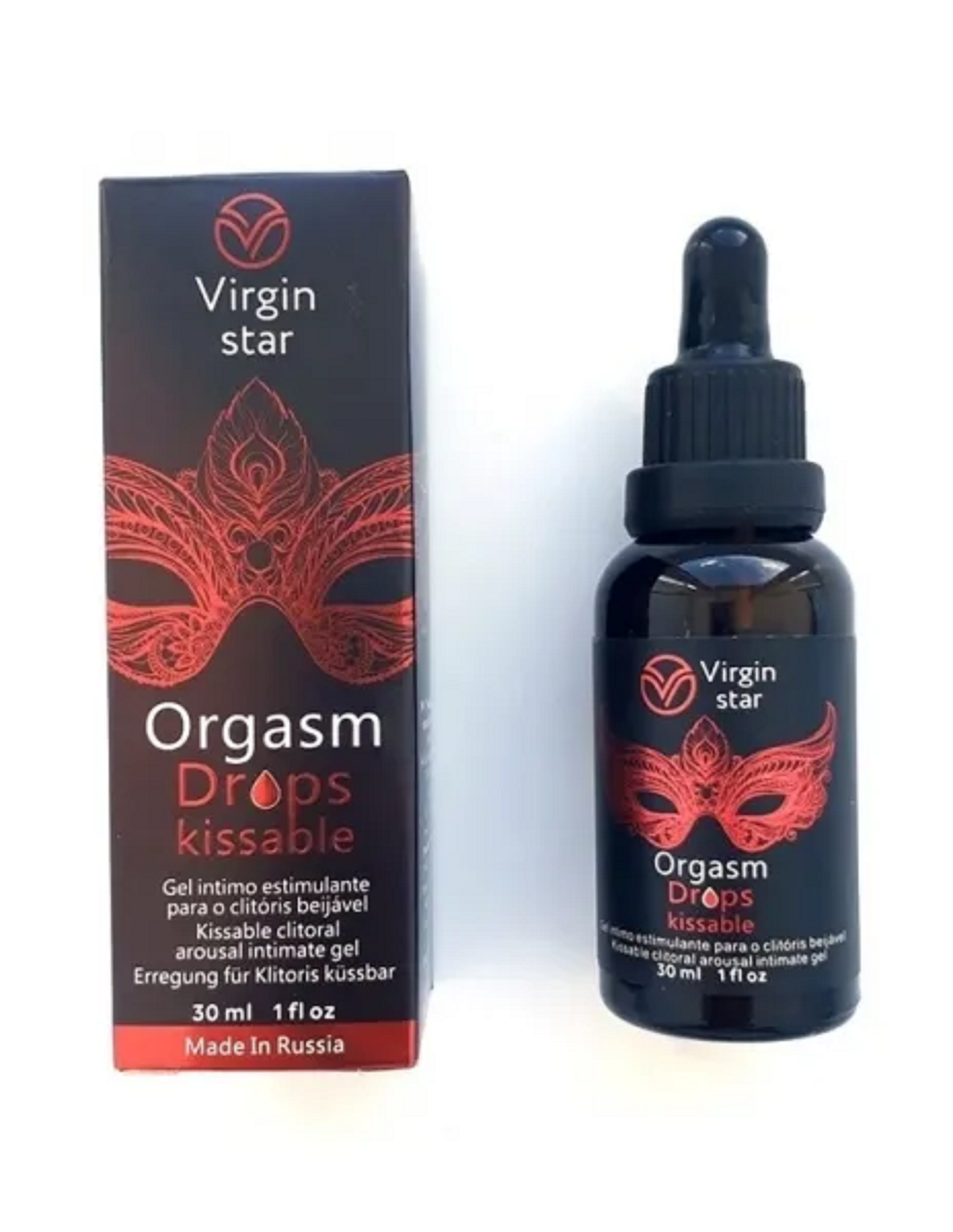 Возбуждающий гель Virgin Star Orgasm Drops Kissable с разогревающим эффектом., Orgasm Drops Kissable
Возбуждающий гель Virgin Star Orgasm Drops Kissable с разогревающим эффектом., Orgasm Drops Kissable