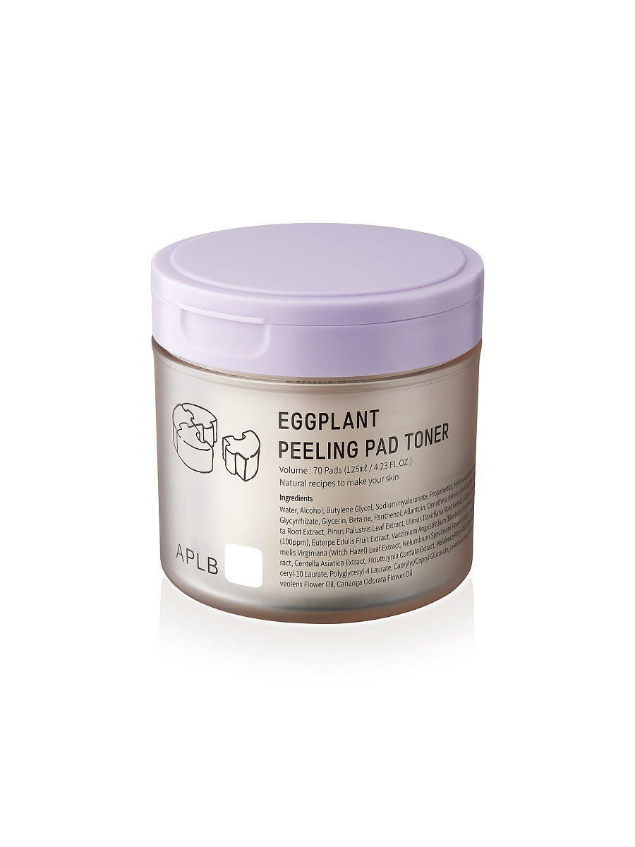 Очищающие пилинг-спонжи с экстрактом баклажана APLB EGGPLANT PEELING PAD TONER 70 шт, APLB_11
Очищающие пилинг-спонжи с экстрактом баклажана APLB EGGPLANT PEELING PAD TONER 70 шт, APLB_11