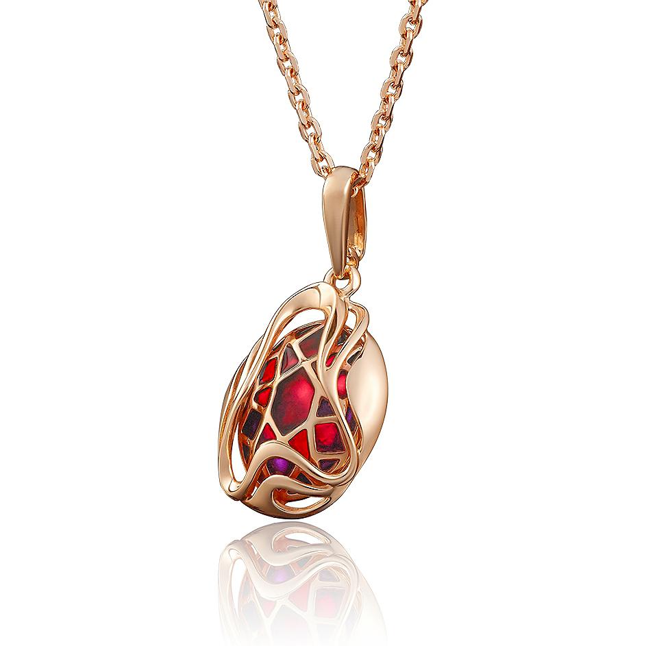Кулон из красного золота PLATINA jewelry 03-2638-00-000-1110-25, эмаль, 03-2638-00-000-1110-25
Кулон из красного золота PLATINA jewelry 03-2638-00-000-1110-25, эмаль, 03-2638-00-000-1110-25