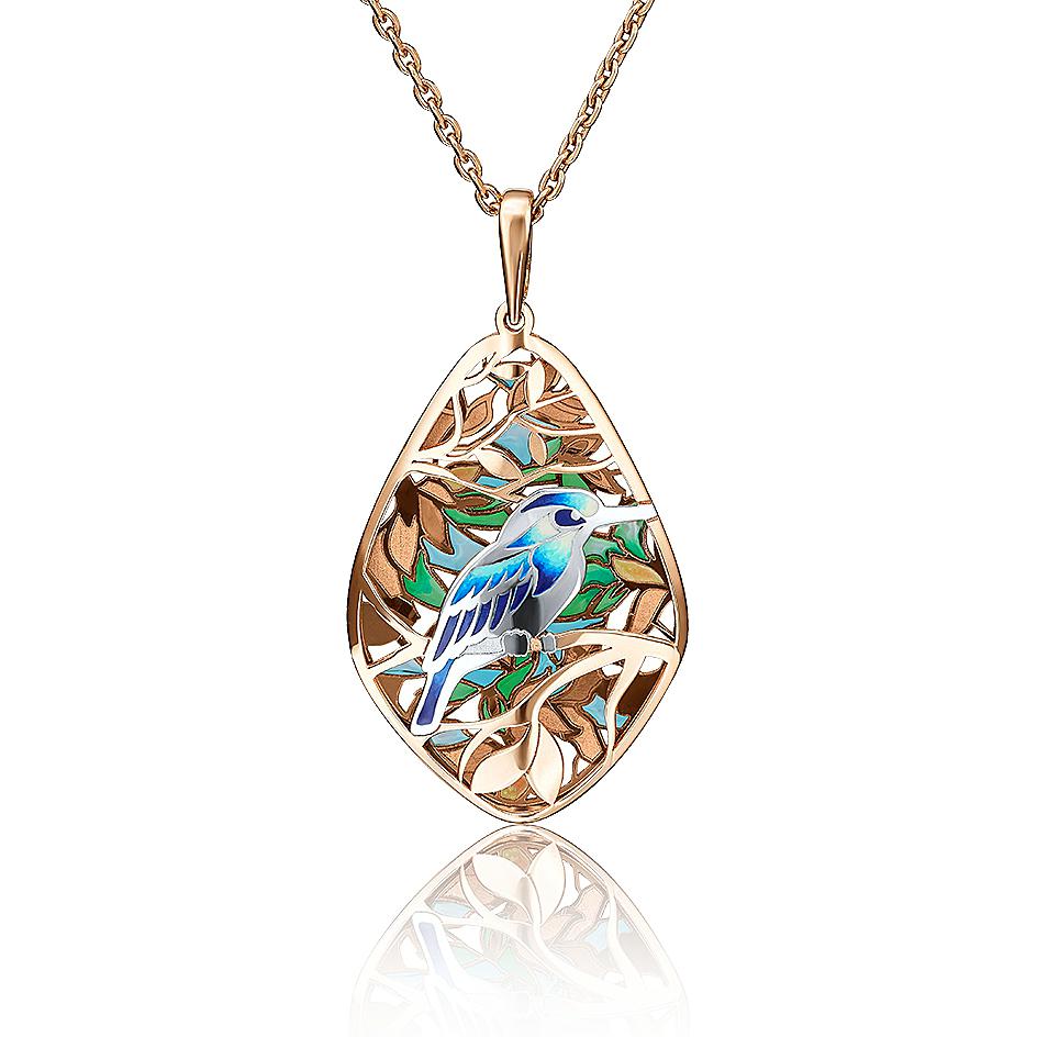 Кулон из красного золота PLATINA jewelry 03-2800-00-000-1110-48, эмаль, 03-2800-00-000-1110-48
Кулон из красного золота PLATINA jewelry 03-2800-00-000-1110-48, эмаль, 03-2800-00-000-1110-48