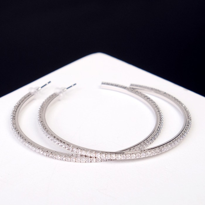 Серьги конго из бижутерного сплава Queen Fair кольца, Классика, d 5 см, стразы, кольца, Классика, d 5 см
Серьги конго из бижутерного сплава Queen Fair кольца, Классика, d 5 см, стразы, кольца, Классика, d 5 см