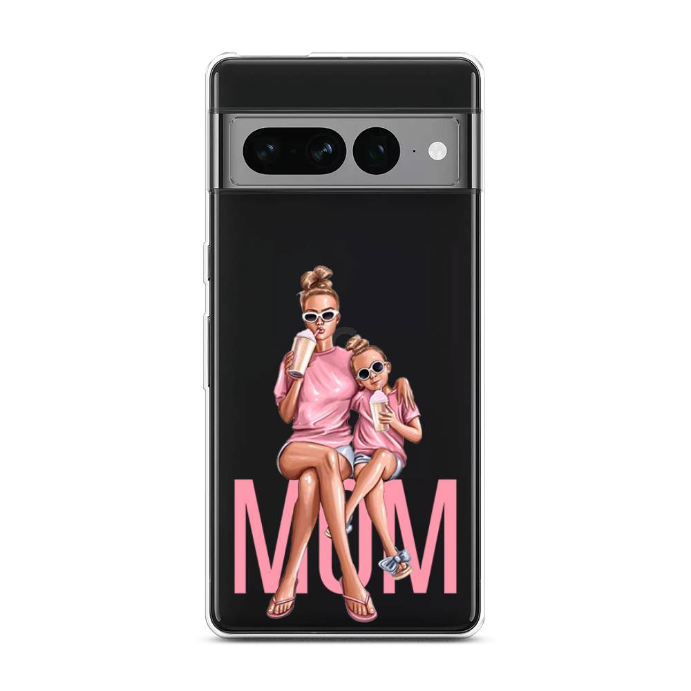 фото Силиконовый чехол "lovely mom" на google pixel 7 pro / гугл пиксель 7 про awog