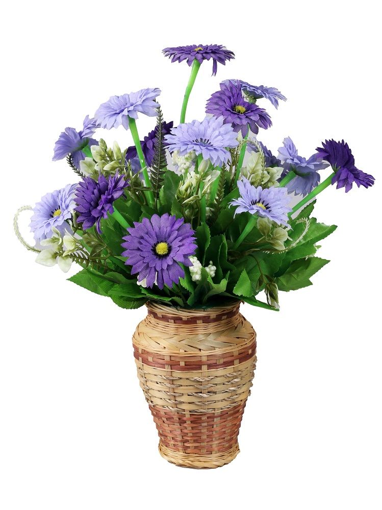 Искусственные хризантемы в плетеной вазе, Сиреневый, П-00-78-1
Искусственные хризантемы в плетеной вазе, Сиреневый, П-00-78-1