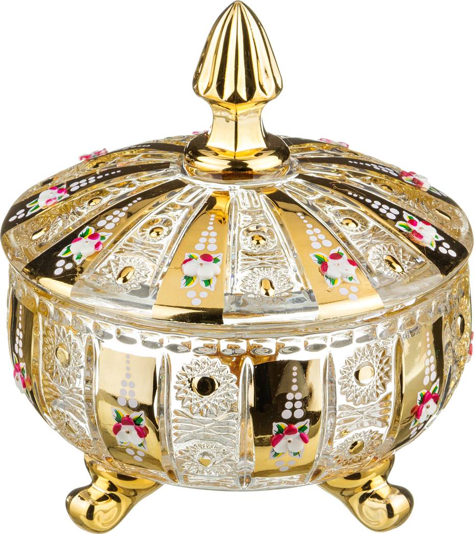 Набор из 4 штук Конфетница с крышкой Lefard Gold glass 17х17х21см стекло 195-104_, Разноцветный
Набор из 4 штук Конфетница с крышкой Lefard Gold glass 17х17х21см стекло 195-104_, Разноцветный