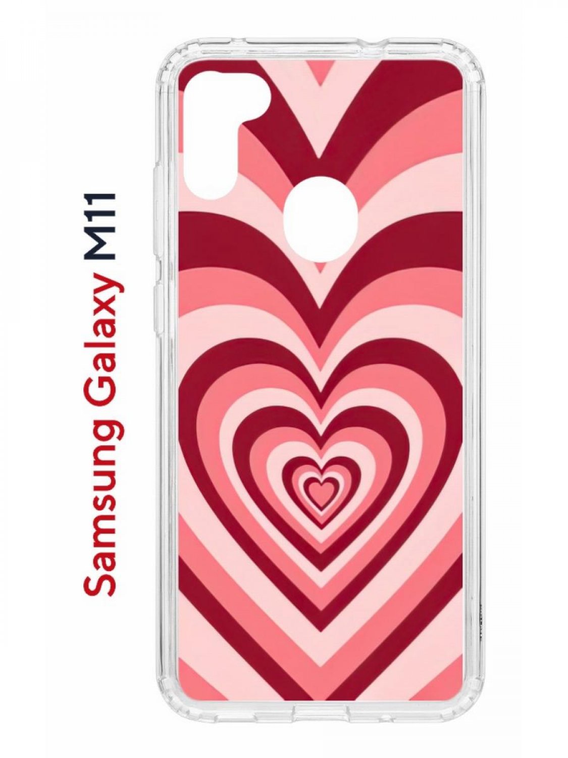 Чехол на Samsung M11, A11 Kruche Print Сердце,противоударный бампер,с защитой камеры, Прозрачный;красный;розовый;бежевый, Самсунг Галакси А11/М11
Чехол на Samsung M11, A11 Kruche Print Сердце,противоударный бампер,с защитой камеры, Прозрачный;красный;розовый;бежевый, Самсунг Галакси А11/М11