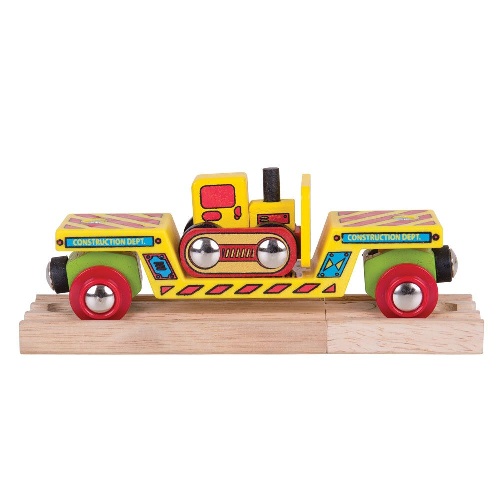 Игрушка Bigjigs Toys Низкорамная платформа с бульдозером BJT415, "Низкорамная платформа с бульдозером", арт. BJT415
Игрушка Bigjigs Toys Низкорамная платформа с бульдозером BJT415, "Низкорамная платформа с бульдозером", арт. BJT415