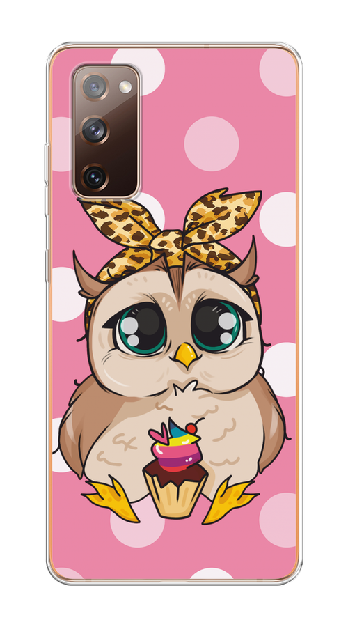 Чехол на Samsung Galaxy S20 FE "Милая совушка на розовом", Розовый;бежевый;коричневый, 2101350-1
Чехол на Samsung Galaxy S20 FE "Милая совушка на розовом", Розовый;бежевый;коричневый, 2101350-1