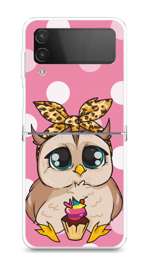 Чехол на Samsung Galaxy Z Flip 4 "Милая совушка на розовом", Розовый;бежевый;коричневый, 2106650-1
Чехол на Samsung Galaxy Z Flip 4 "Милая совушка на розовом", Розовый;бежевый;коричневый, 2106650-1