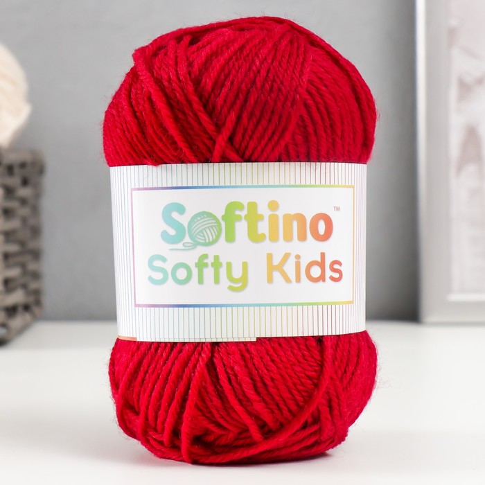 Пряжа 100% акрил "Softy Kids" 90м ±5м 50 гр цвет 33 бордо 5443669 (2 шт), Бордовый
Пряжа 100% акрил "Softy Kids" 90м ±5м 50 гр цвет 33 бордо 5443669 (2 шт), Бордовый