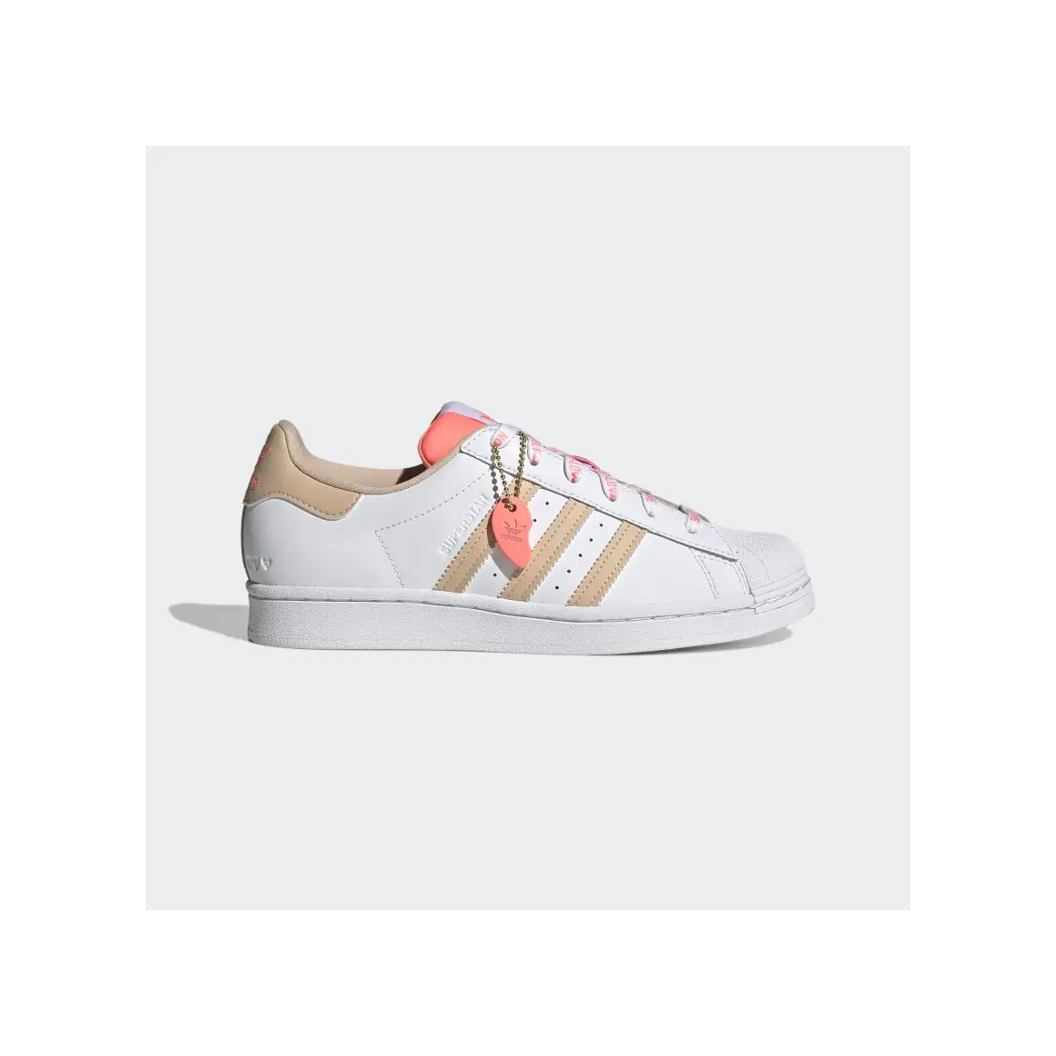 фото Кеды женские adidas superstar w белые 7.5 uk