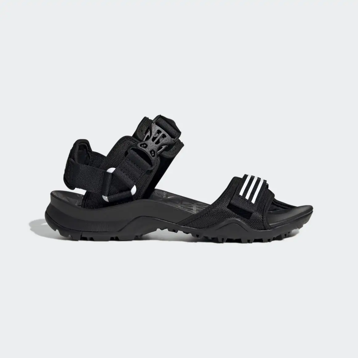 фото Сандалии мужские adidas cyprex ultra sandal dlx черные 10 uk