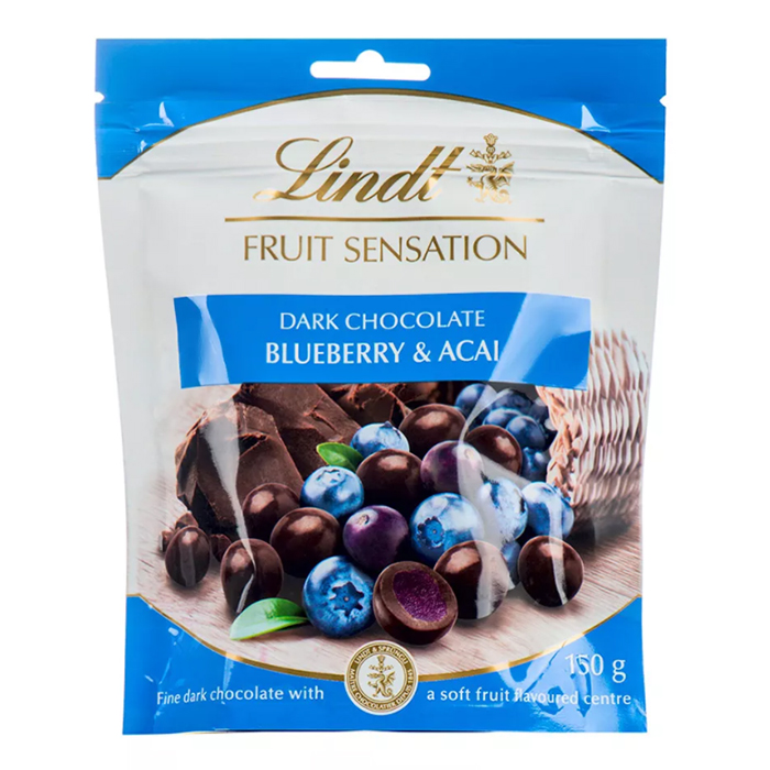 Драже из темного шоколада Fruit Sensation с фруктовой начинкой Голубика-Асаи Lindt 150г
Драже из темного шоколада Fruit Sensation с фруктовой начинкой Голубика-Асаи Lindt 150г