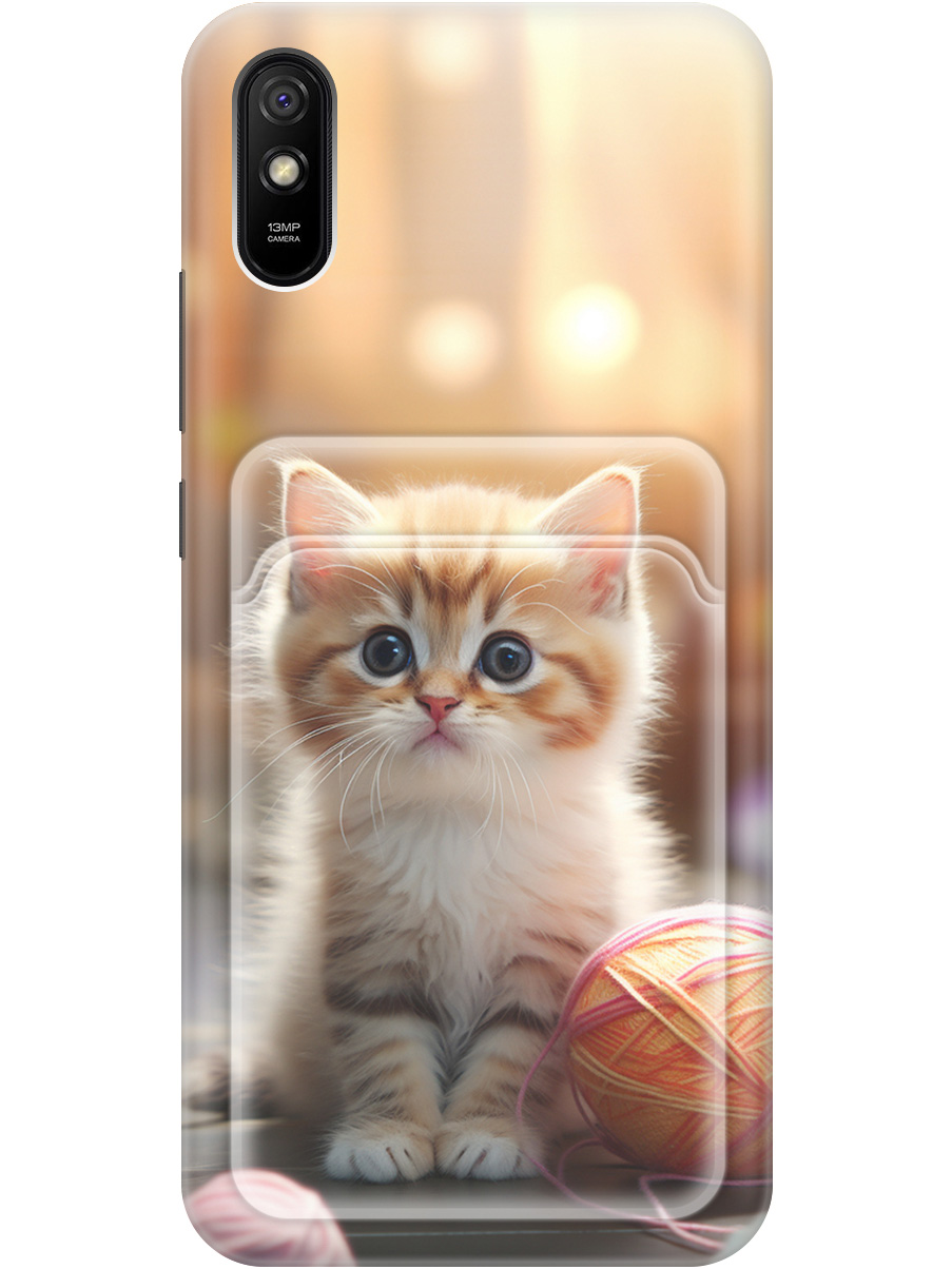Силиконовый чехол на Xiaomi Redmi 9A с рисунком "Котик и нитки", Белый;желтый;розовый, 20012020
Силиконовый чехол на Xiaomi Redmi 9A с рисунком "Котик и нитки", Белый;желтый;розовый, 20012020