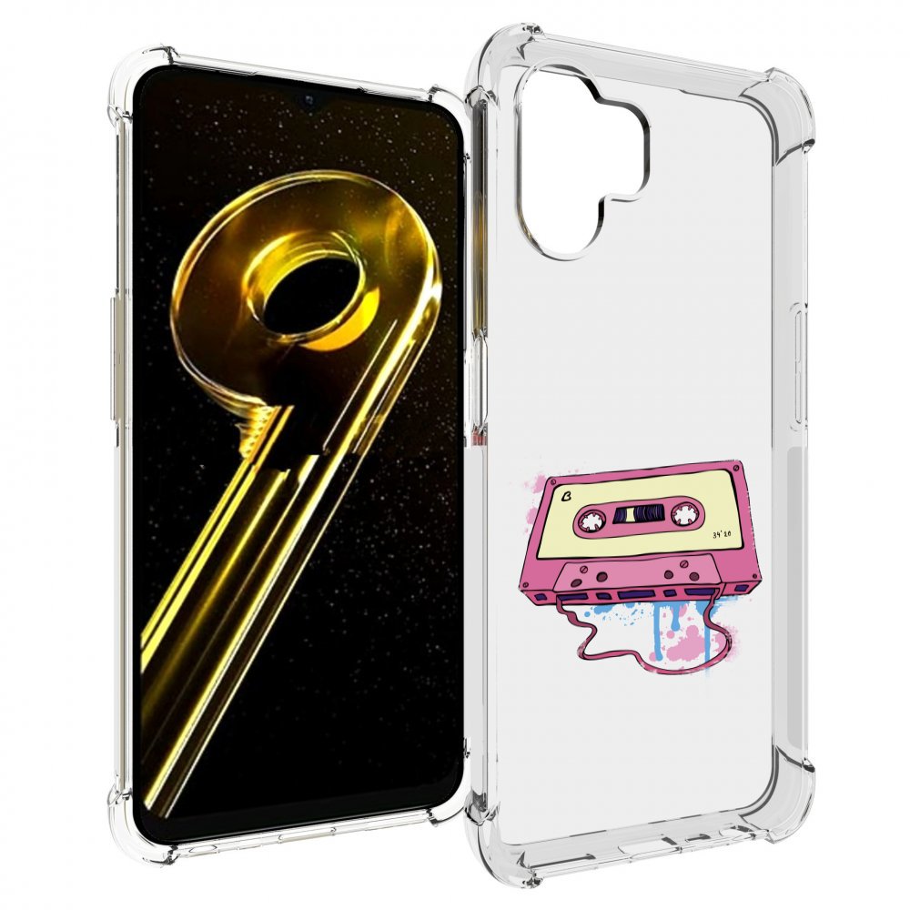Чехол бампер MyPads Розовая кассета для Realme 10 5G противоударный, Прозрачный, Tocco
Чехол бампер MyPads Розовая кассета для Realme 10 5G противоударный, Прозрачный, Tocco