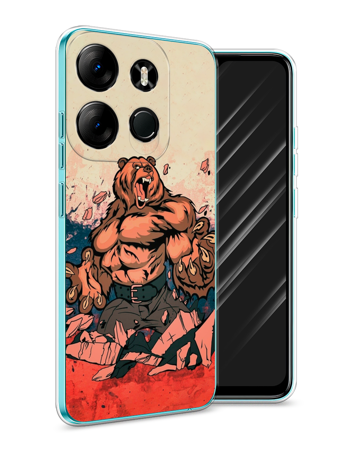 Чехол Awog на Tecno Spark Go 2023"Медведь с флагом РФ", Коричневый;синий;красный, 3103750-2
Чехол Awog на Tecno Spark Go 2023"Медведь с флагом РФ", Коричневый;синий;красный, 3103750-2