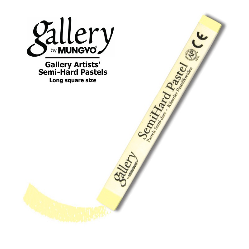 MUNGYO Пастель сухая полутвёрдая квадратная GALLERY Artists` Semi-Hard, 003 Цинк желтый
MUNGYO Пастель сухая полутвёрдая квадратная GALLERY Artists` Semi-Hard, 003 Цинк желтый