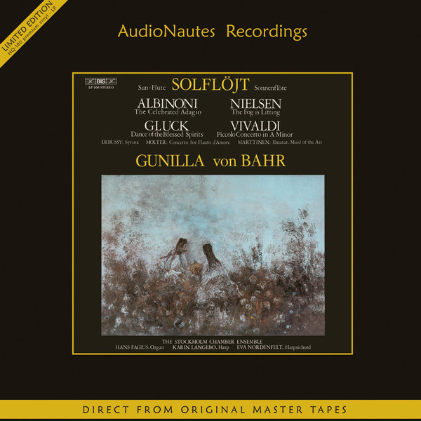 Gunilla Von Bahr Solflojt - Albinoni / Vivaldi / Nielsen / Gluck, Solflojt - Albinoni / Vivaldi / Nielsen / Gluck
Gunilla Von Bahr Solflojt - Albinoni / Vivaldi / Nielsen / Gluck, Solflojt - Albinoni / Vivaldi / Nielsen / Gluck