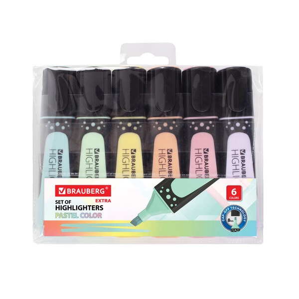 Набор текстовыделителей BRAUBERG SUPER PASTEL, прорезиненный корпус 6 шт 2 уп, Разноцветный
Набор текстовыделителей BRAUBERG SUPER PASTEL, прорезиненный корпус 6 шт 2 уп, Разноцветный
