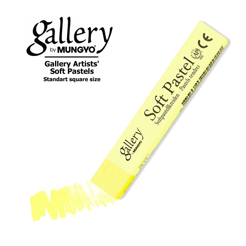 MUNGYO Пастель мягкая квадратная Mungyo GALLERY Artists Soft, 074 Кадмий желтый светлый
MUNGYO Пастель мягкая квадратная Mungyo GALLERY Artists Soft, 074 Кадмий желтый светлый