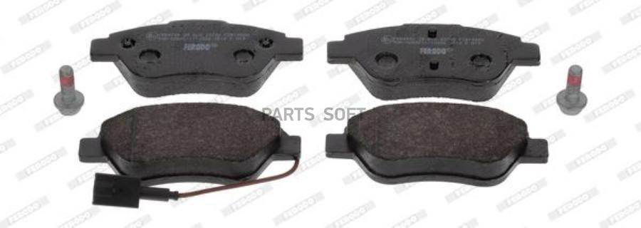 FERODO Колодки тормозные дисковые передн. ALFA ROMEO Mito 08->, FIAT Bravo 07-14/Doblo 01-
FERODO Колодки тормозные дисковые передн. ALFA ROMEO Mito 08->, FIAT Bravo 07-14/Doblo 01-