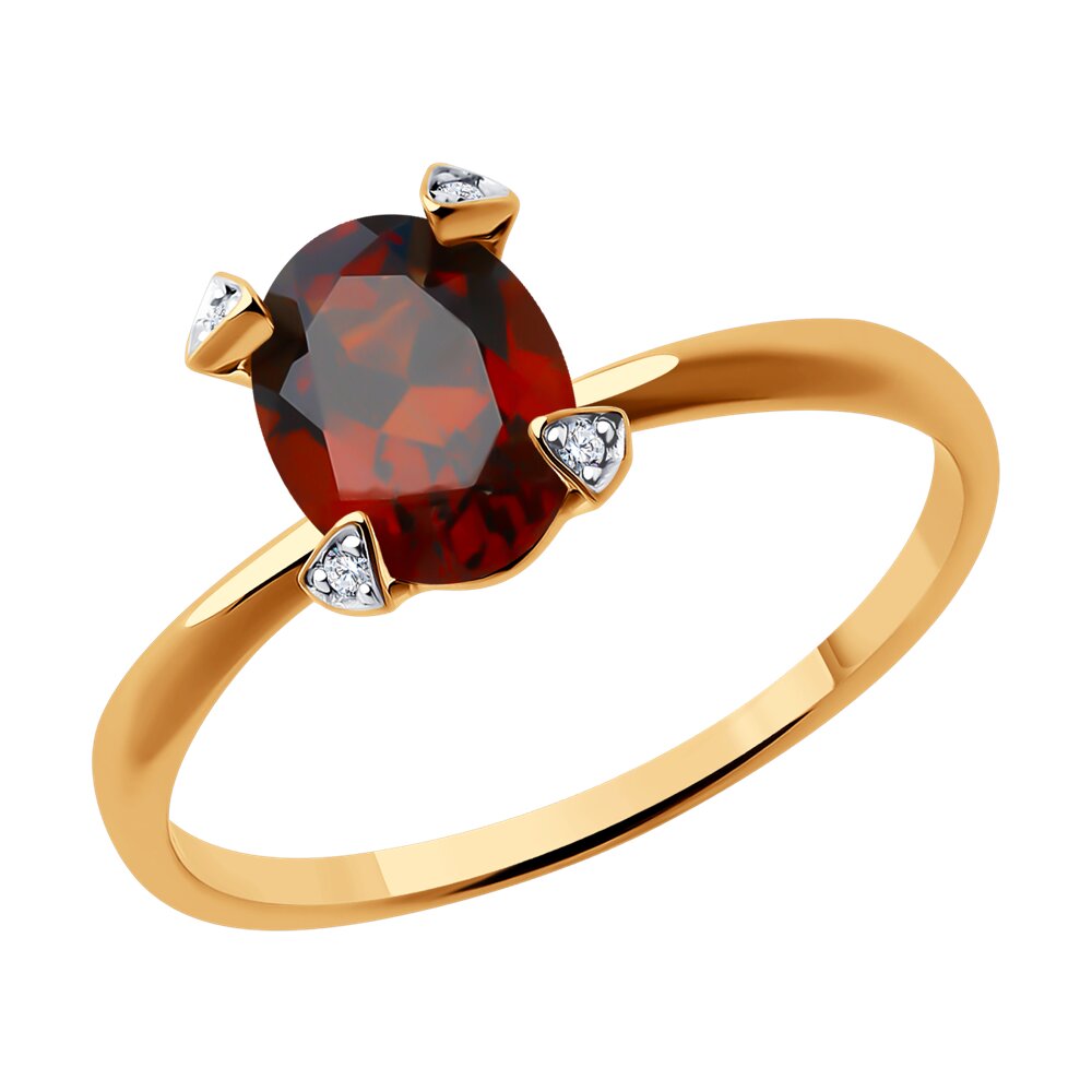 Кольцо из красного золота р. 17,5 Diamant 51-310-01968-2, фианит/гранат, 51-310-01968-2
Кольцо из красного золота р. 17,5 Diamant 51-310-01968-2, фианит/гранат, 51-310-01968-2