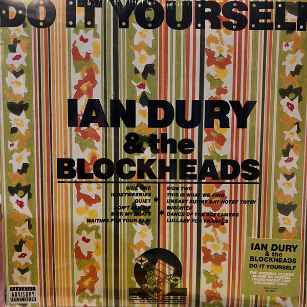 IAN DURY & THE BLOCKHEADS Do It Yourself (Transparent Lime Vinyl), Do It Yourself (Transparent Lime Vinyl)
IAN DURY & THE BLOCKHEADS Do It Yourself (Transparent Lime Vinyl), Do It Yourself (Transparent Lime Vinyl)