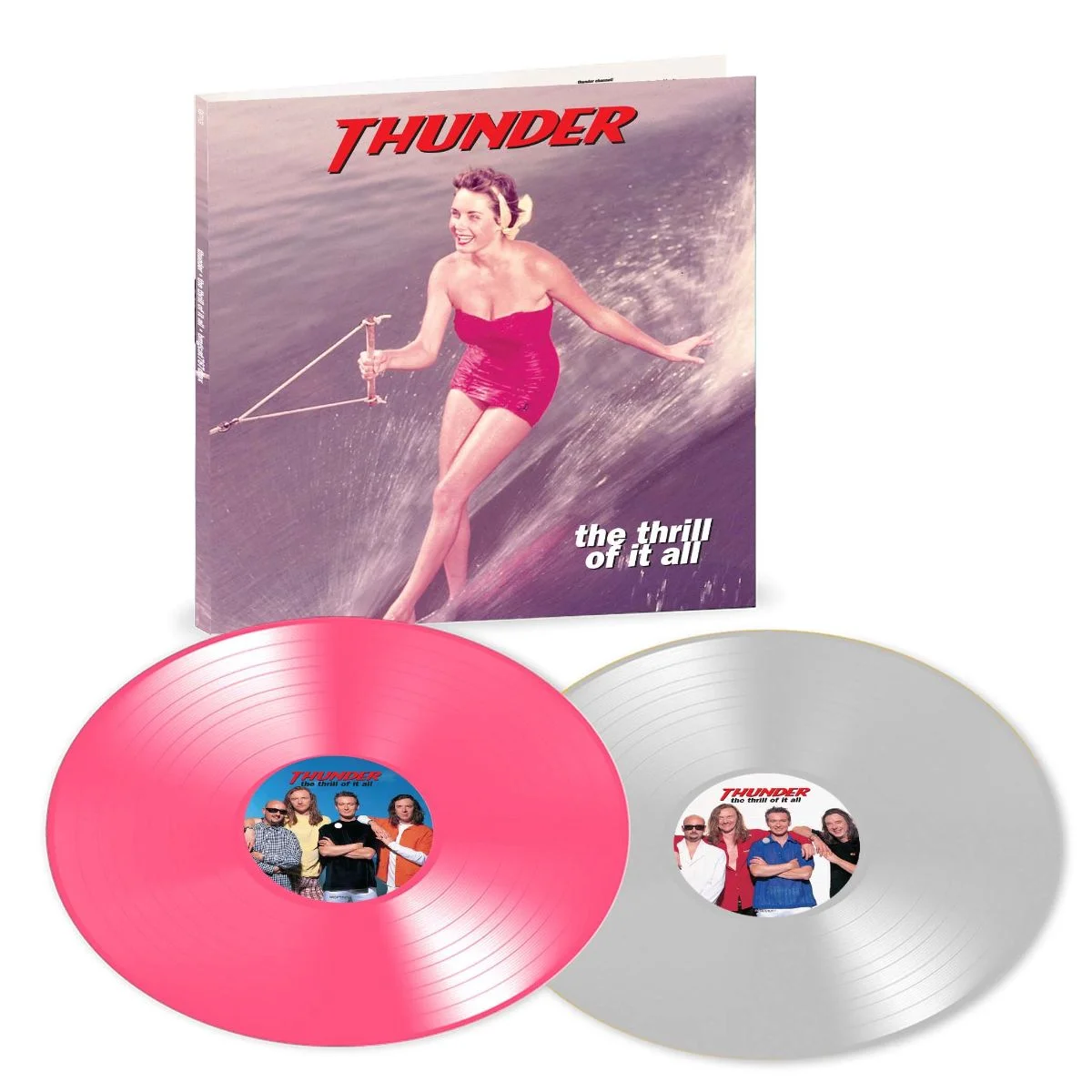 Thunder The Thrill of It All (Pink & Clear Vinyl), The Thrill of It All (Pink & Clear Vinyl)
Thunder The Thrill of It All (Pink & Clear Vinyl), The Thrill of It All (Pink & Clear Vinyl)